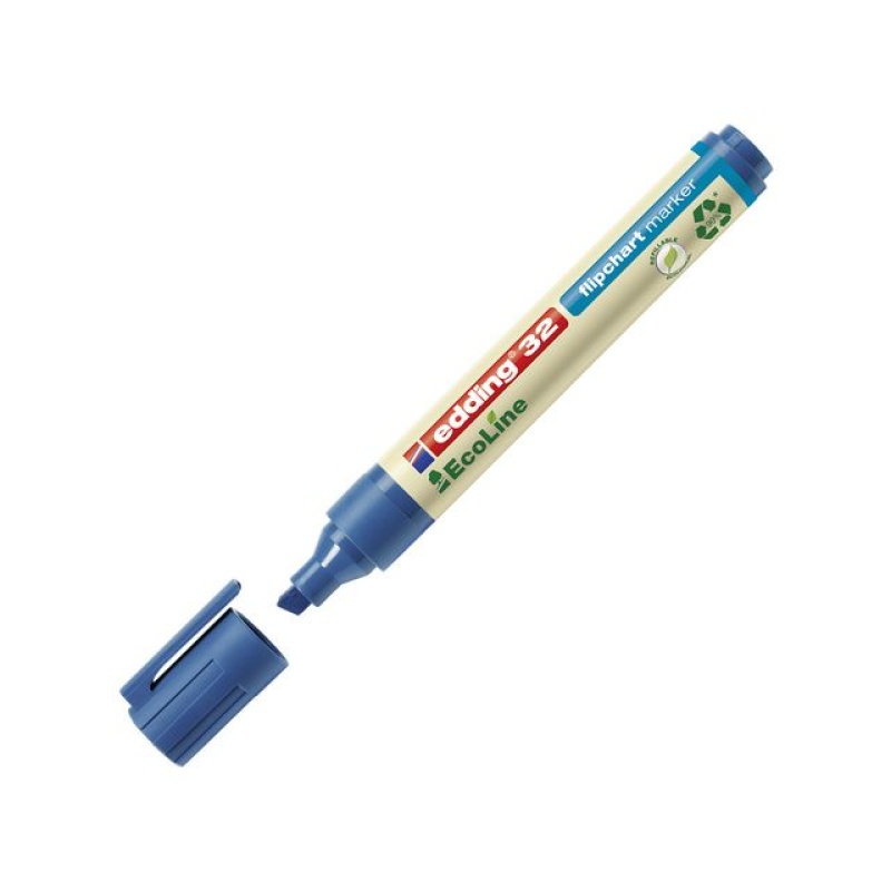 Flipovermarker edding 32 eco blauw/ds 10