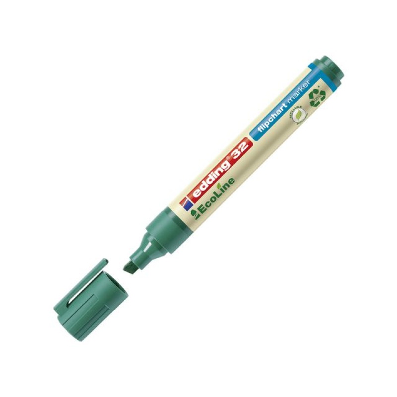 Flipovermarker edding 32 eco groen/ds 10
