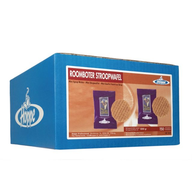 Koekjes Hoppe stroopwafel/doos 150