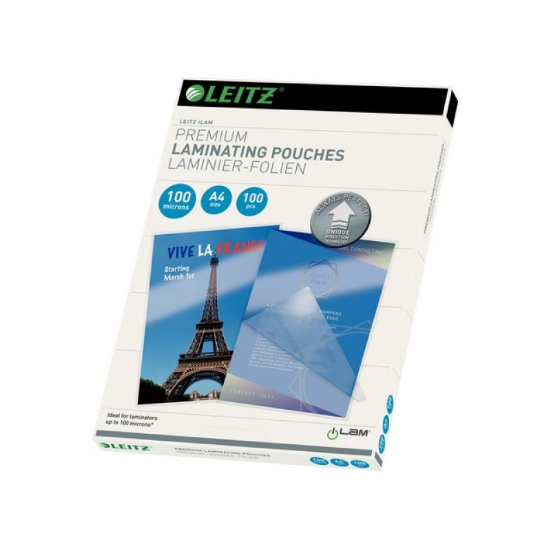 Lamineerhoes Leitz A4 UDT 100 mic/pk 100