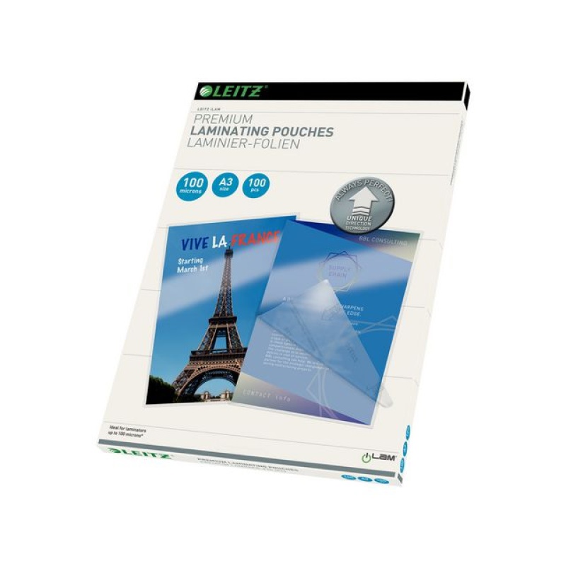 Lamineerhoes Leitz A3 UDT 100 mic/pk 100