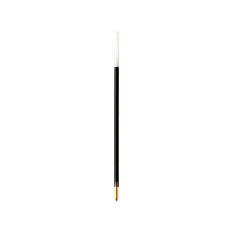 Vulling 4 kleurenpen Bic zwart/pk50