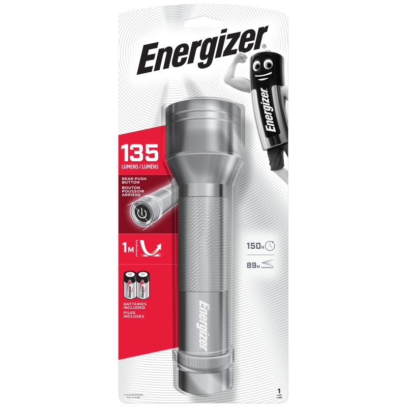 Zaklamp Energizer 2D Metal 2xD incl.