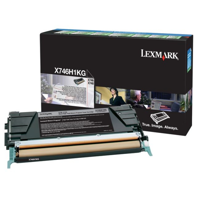 Toner Lexmark X746/X748 zwart 12K