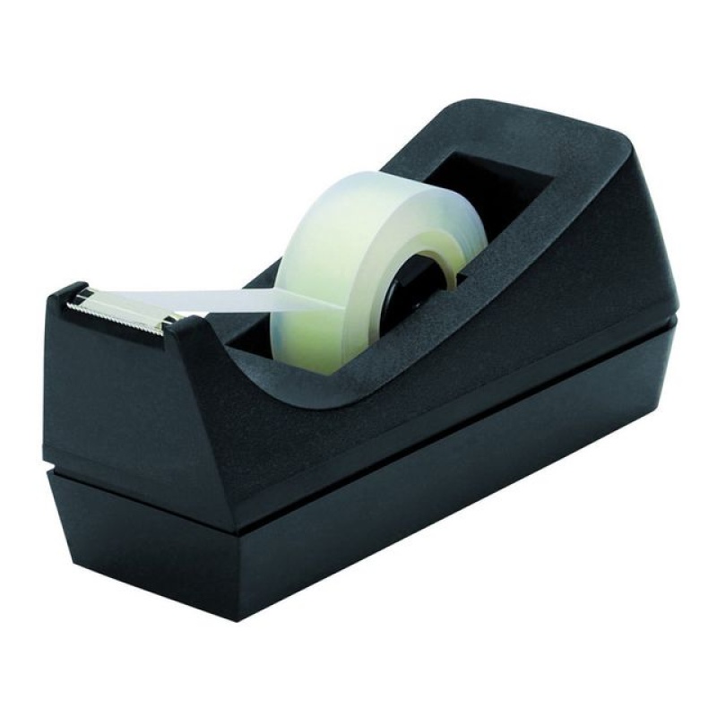 Plakbanddispenser SPLS 19 mm zwart