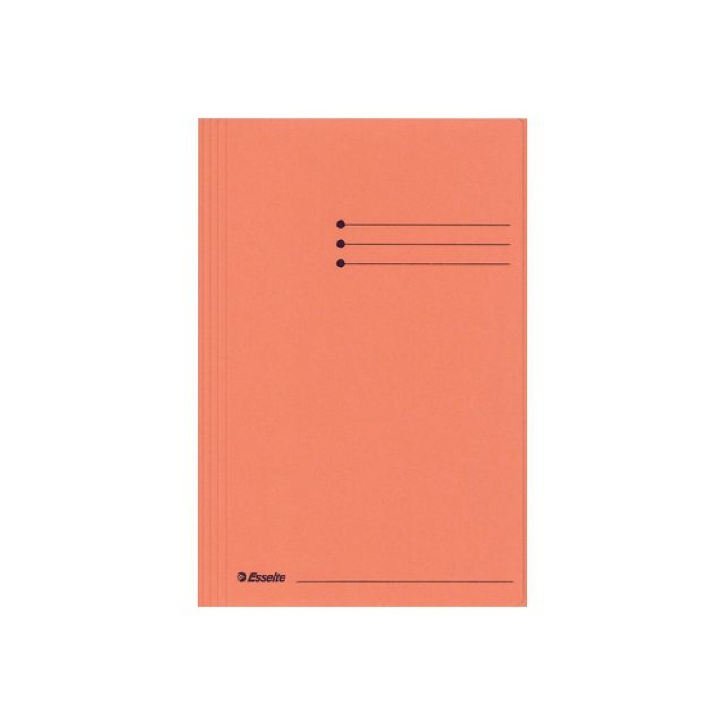 Stofklepmap folio karton 300g or/ds3x50