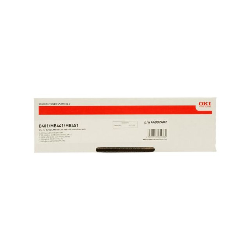 Toner Oki MB441 2.5K zwart