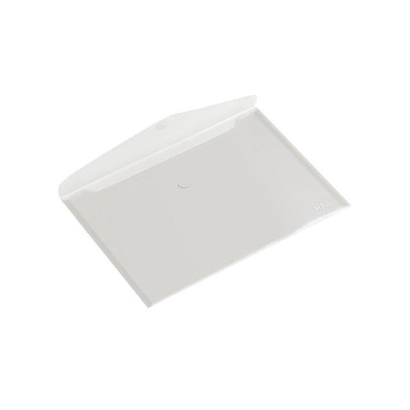 Documentenvelop A5 PP velcro transp/pk10