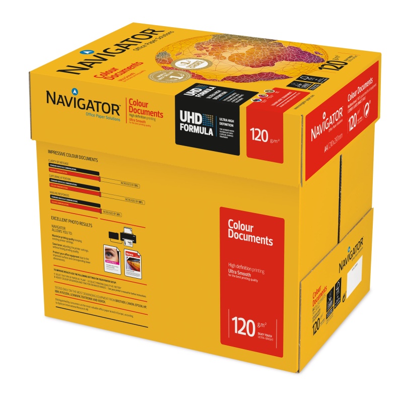 Papier Navigator A4 120g Cl doc/ds8x250v