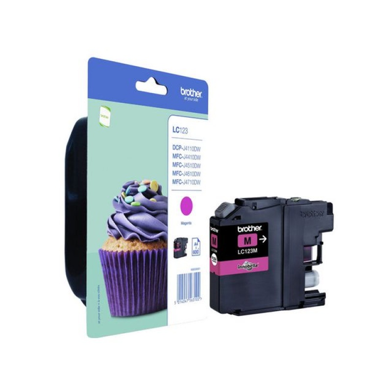 Inkjet Brother LC-123M magenta