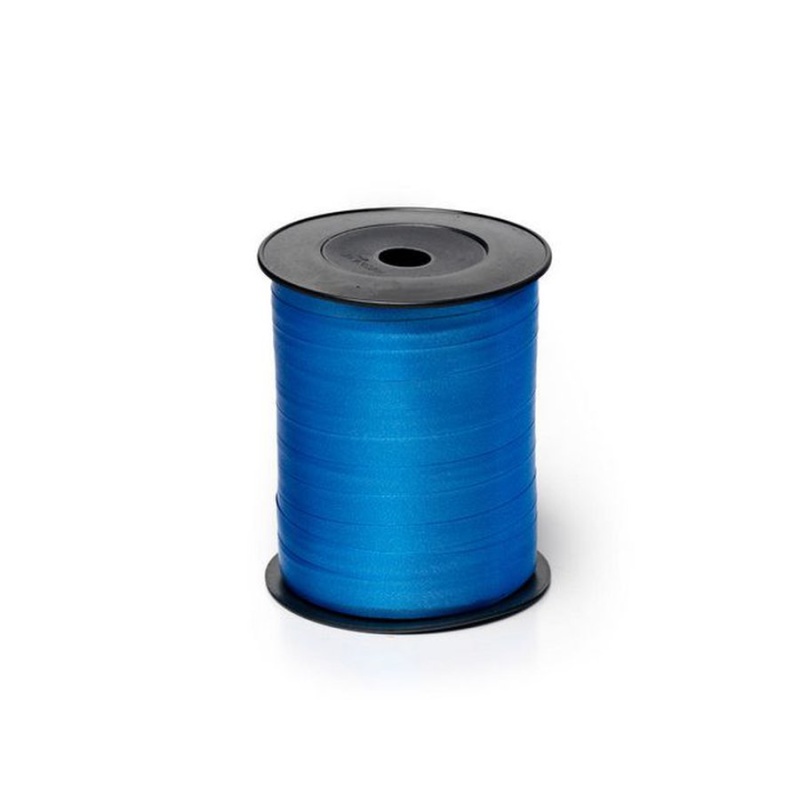 Cadeaulint 9,5mm x 250 meter kobaltblauw