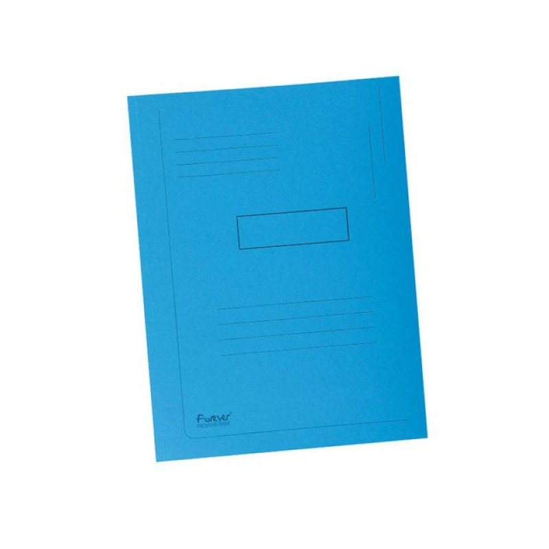 Vouwmap A4 Forever 280g 2-flap bl/pk50