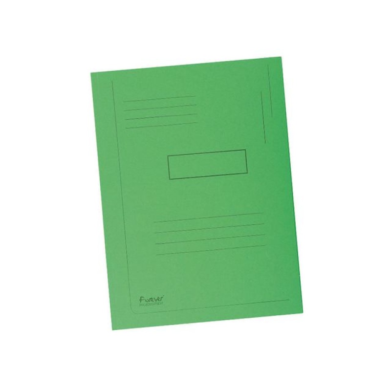 Vouwmap A4 Forever 280g 2-flap gr/pk50