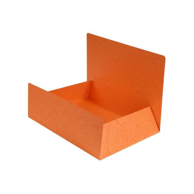 Stofklepmap Exacompta A4 400g or/pk25