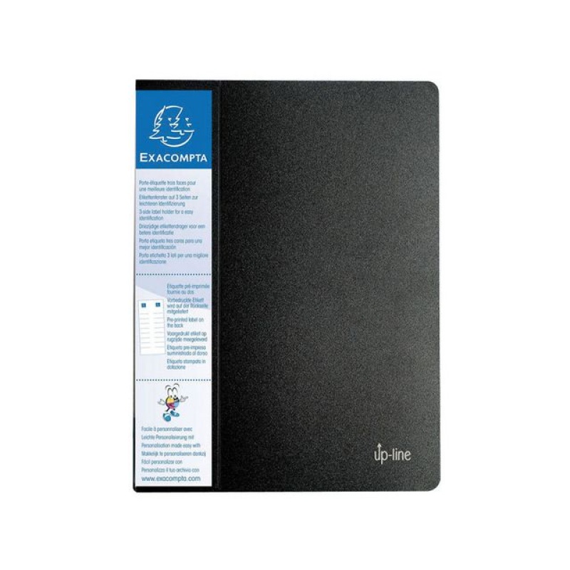 Showalbum Exacompta A4 40 tassen zwart
