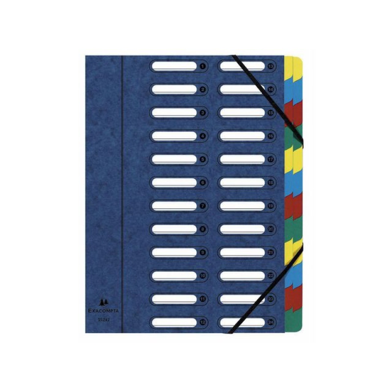 Sorteermap elasto NF venster 24-vaks bl