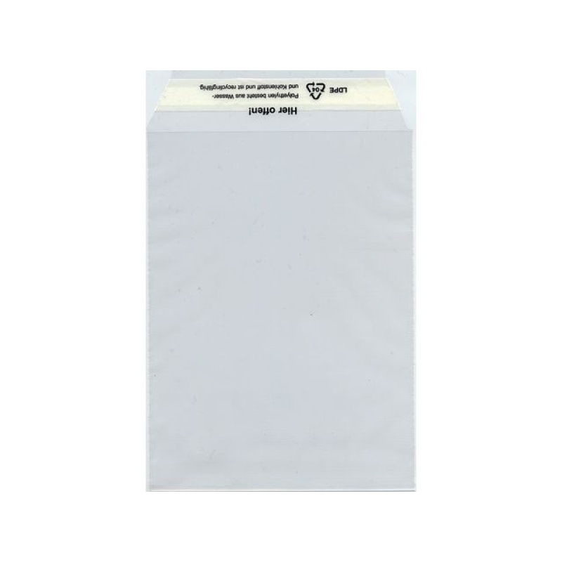 Enveloppen transparant 225x310mm pk/100