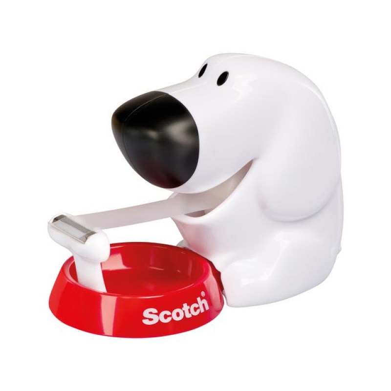 Plakbanddispenser Scotch Hond (+tape)
