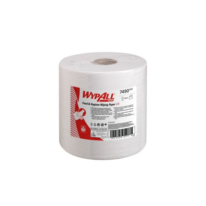 Poetsdoek Wypall L10 1L wt/pk6rolx630v