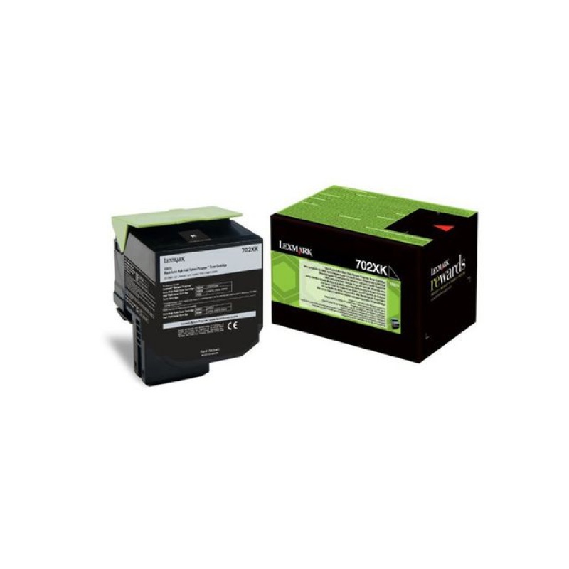 Toner Lexmark 702XY 8K zwart