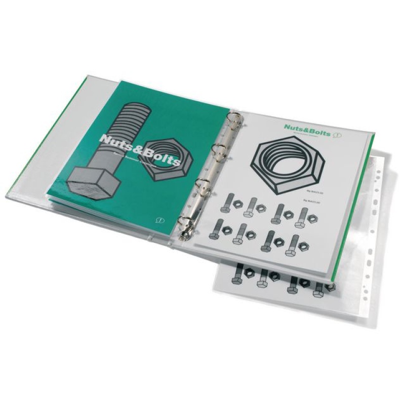 Lamineerhoes GBC A4 2x75 perf gloss/p100