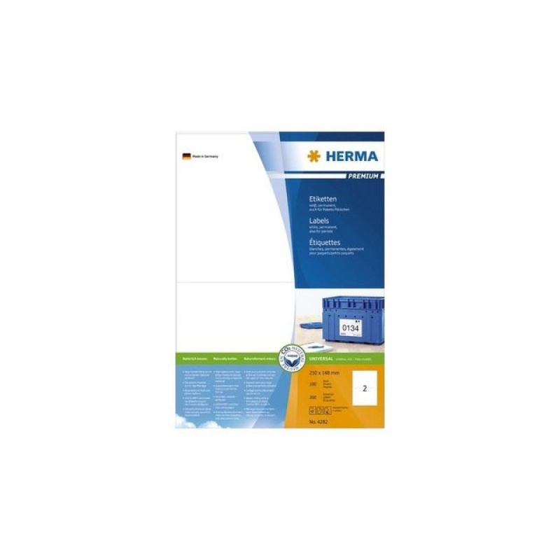 Etiket Herma ILC 210x148 prem wit/pk 200