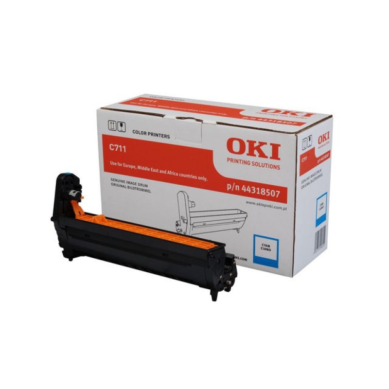 Drum Oki C711 cyaan