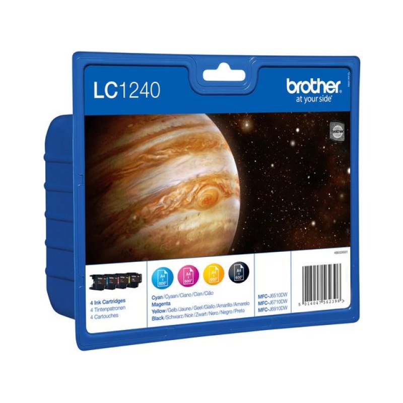 Inkjet Brother LC-1240VALBP B/C/M/Y/pk4