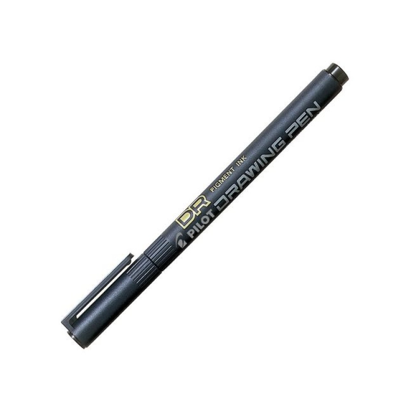 Fineliner Pilot Drawing Pen 0,5 zw/ds12
