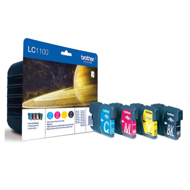 Inkjet Brother LC-1100VALBP B/C/M/Y/pak4