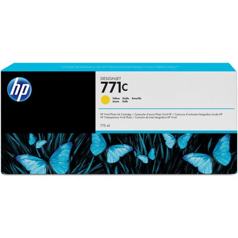 Inkjet HP B6Y10A 777ml geel