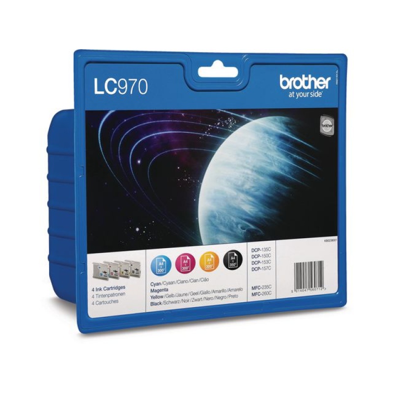 Inkjet Brother LC-970VALBP B/C/M/Y/pak 4