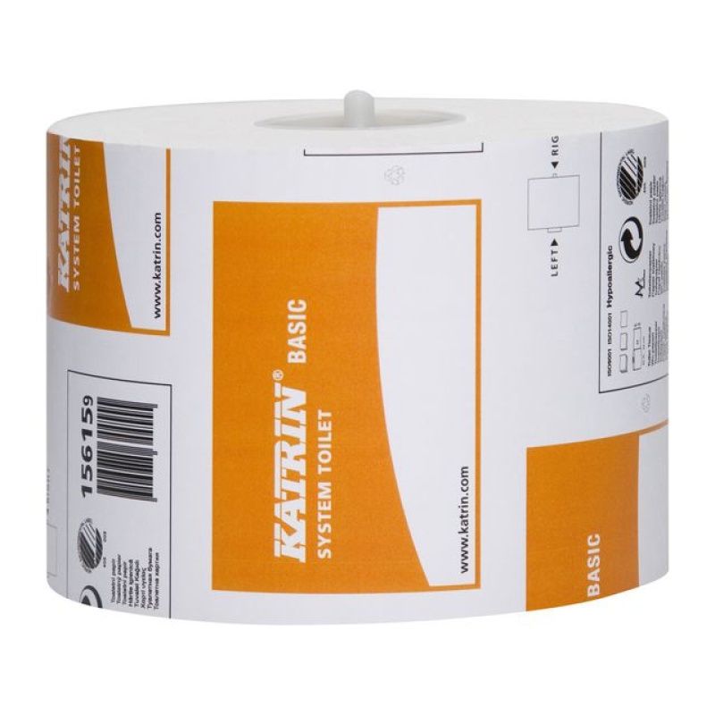 Systeemtoiletpapier Katrin 1L wit/ds36rl