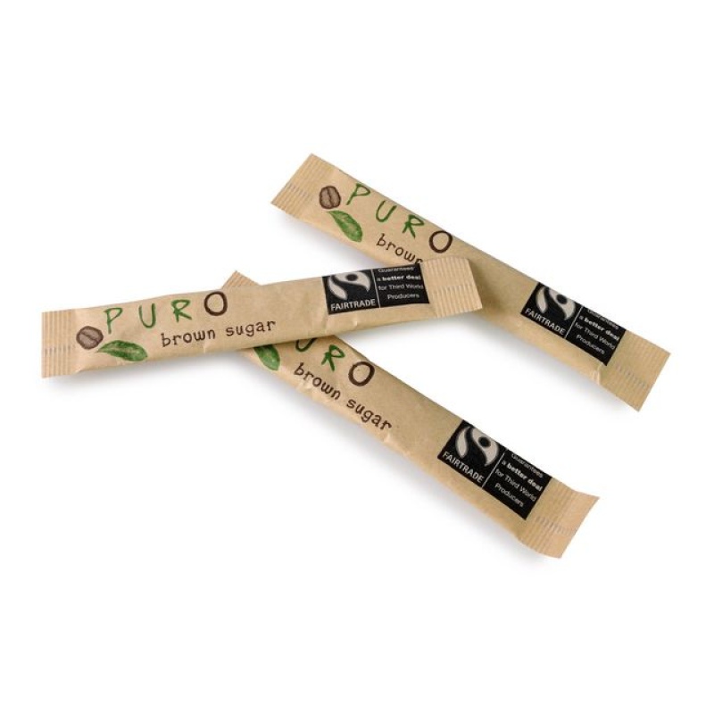 Rietsuiker bruin sticks Puro FT/bx1000