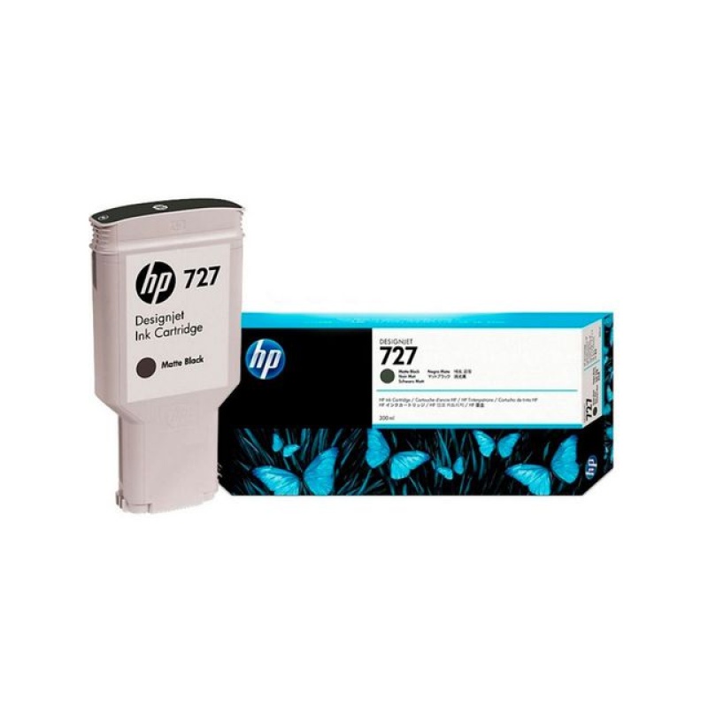 Inkjet HP 727 C1Q12A 300ml zwart