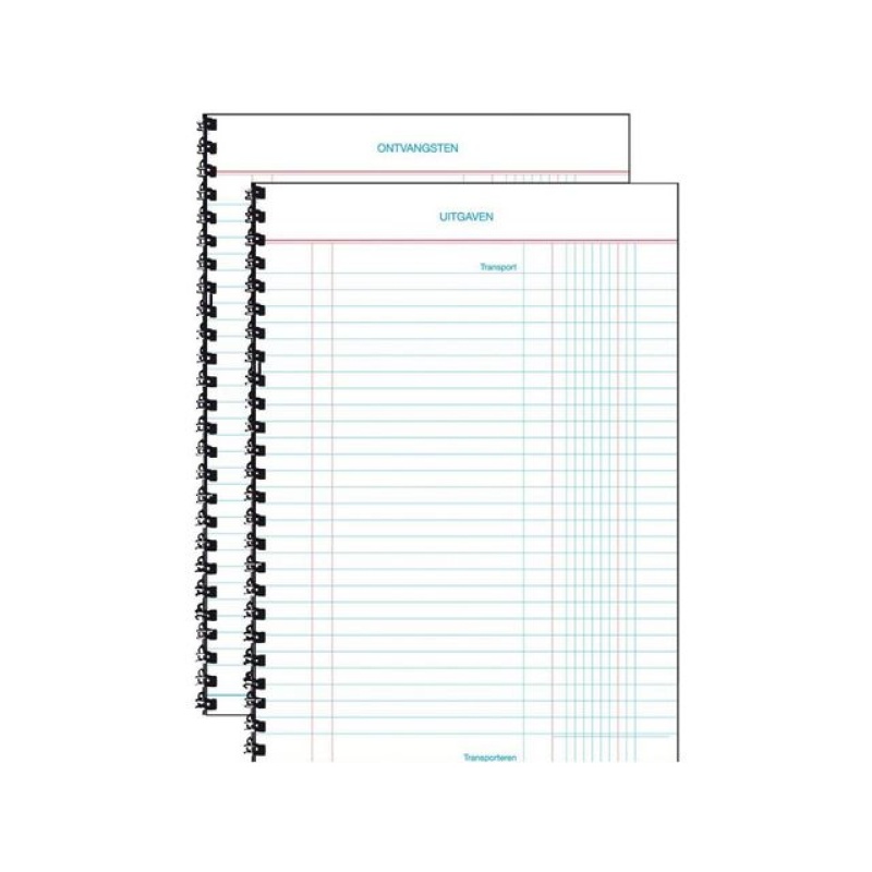 Kasboek Sigel A5 staand 50 blad/wr 5