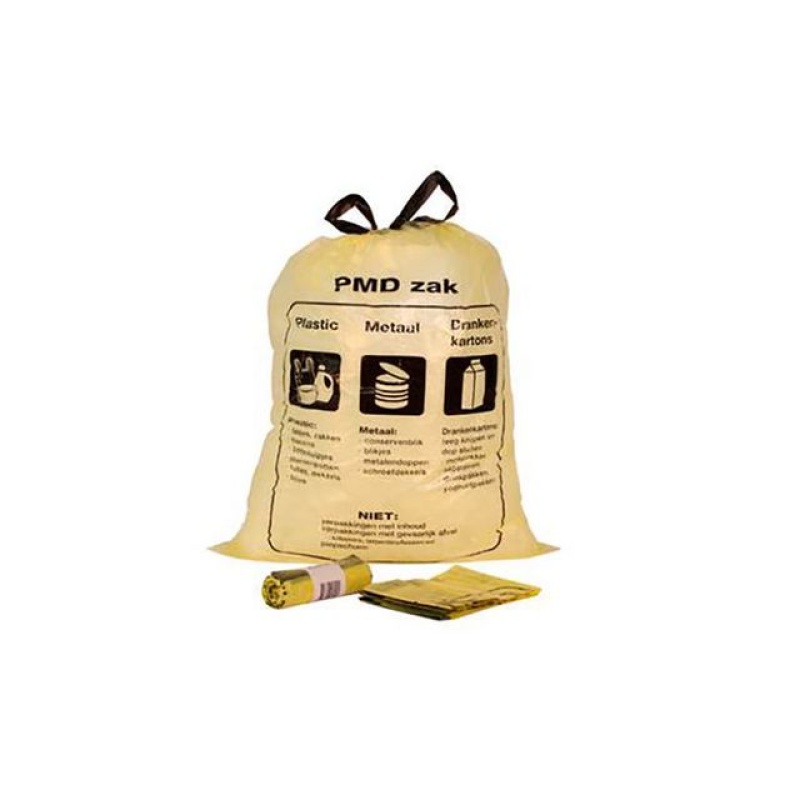 Afvalzak 60x80-5cm PMD mdpe tr/ds40rlx12