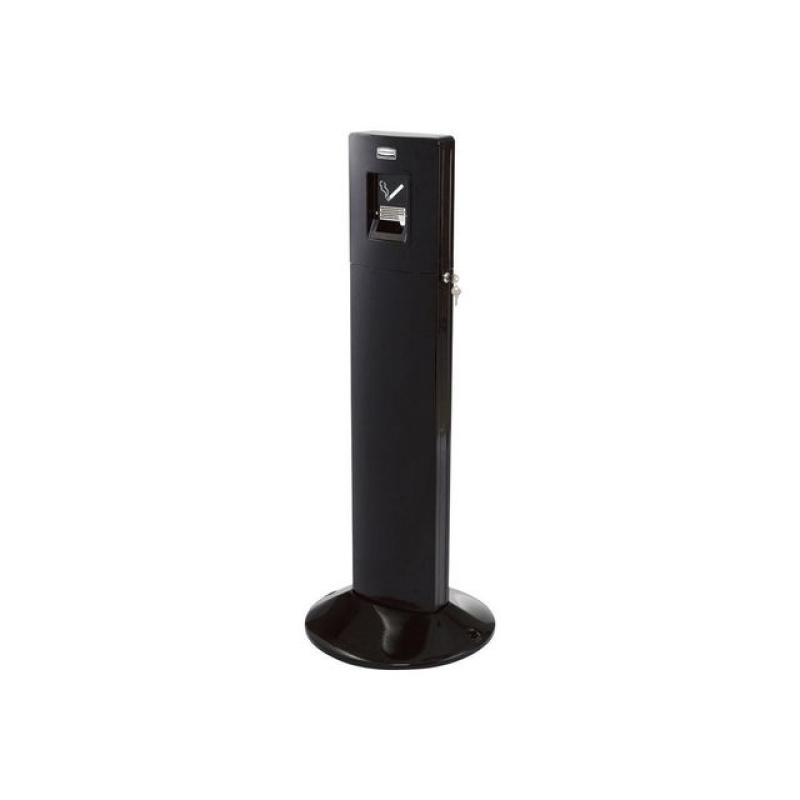 Peukenzuil Rubbermaid station zwart
