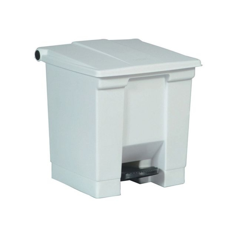 Afvalcontainer Step On 30L wit