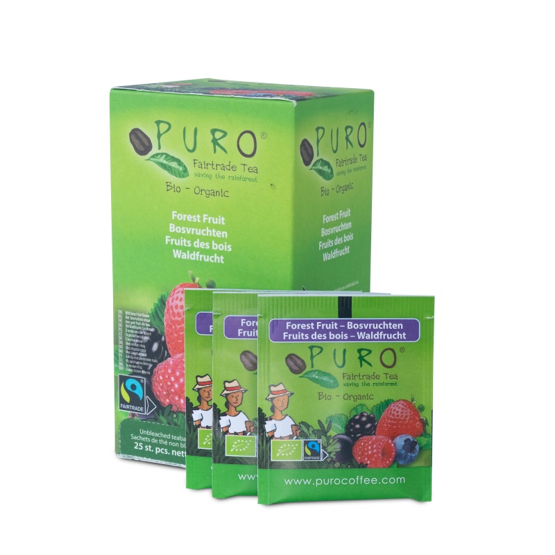 Thee Puro fairtrade bosvruchten/bx 6x25