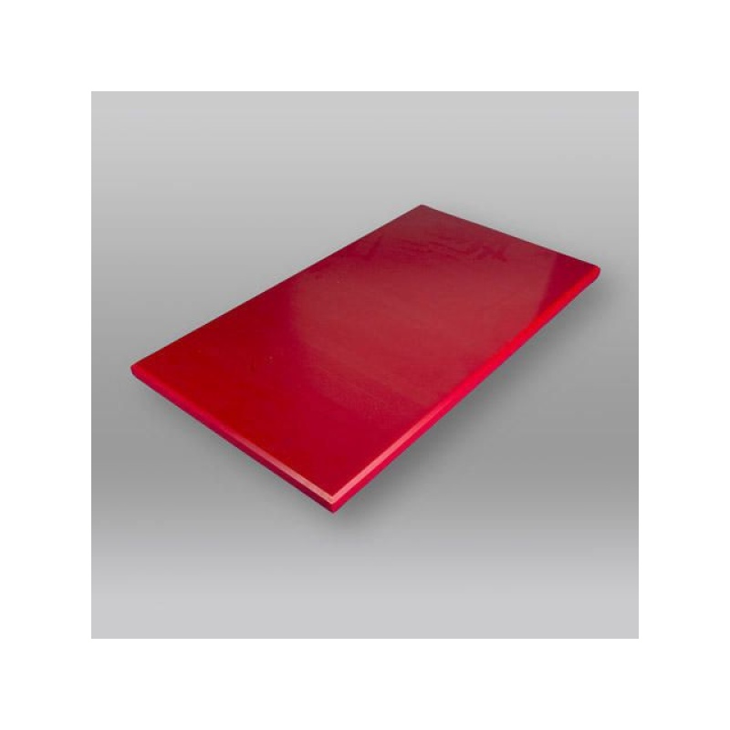 Snijplank 500x300x20mm zonder geul rood