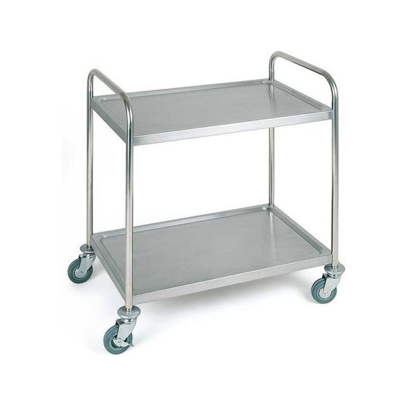 Serveerwagen met 2 bladen