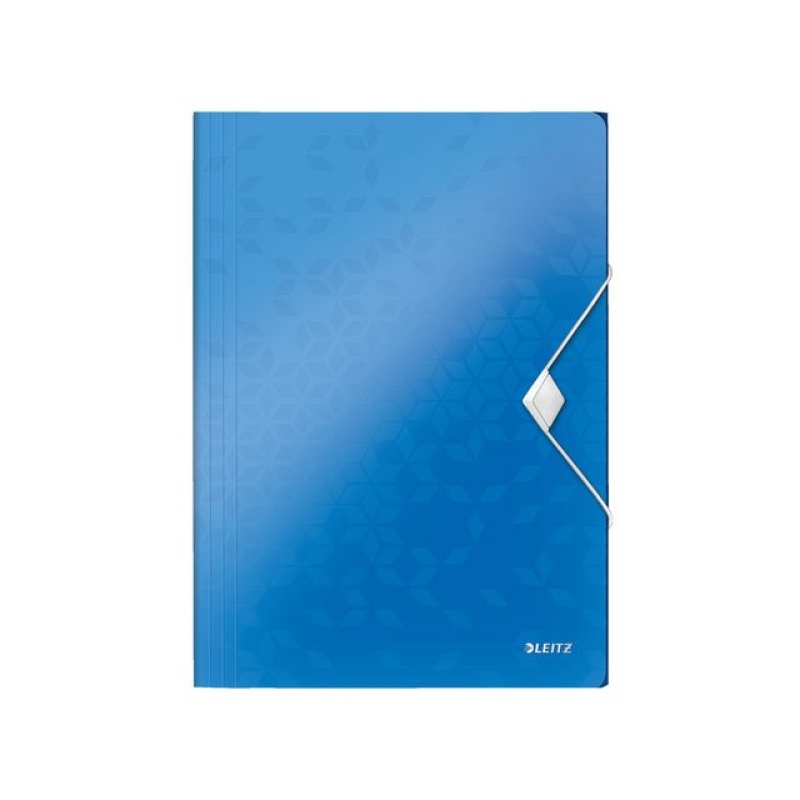 Elastomap Leitz WOW A4 3klep blauw