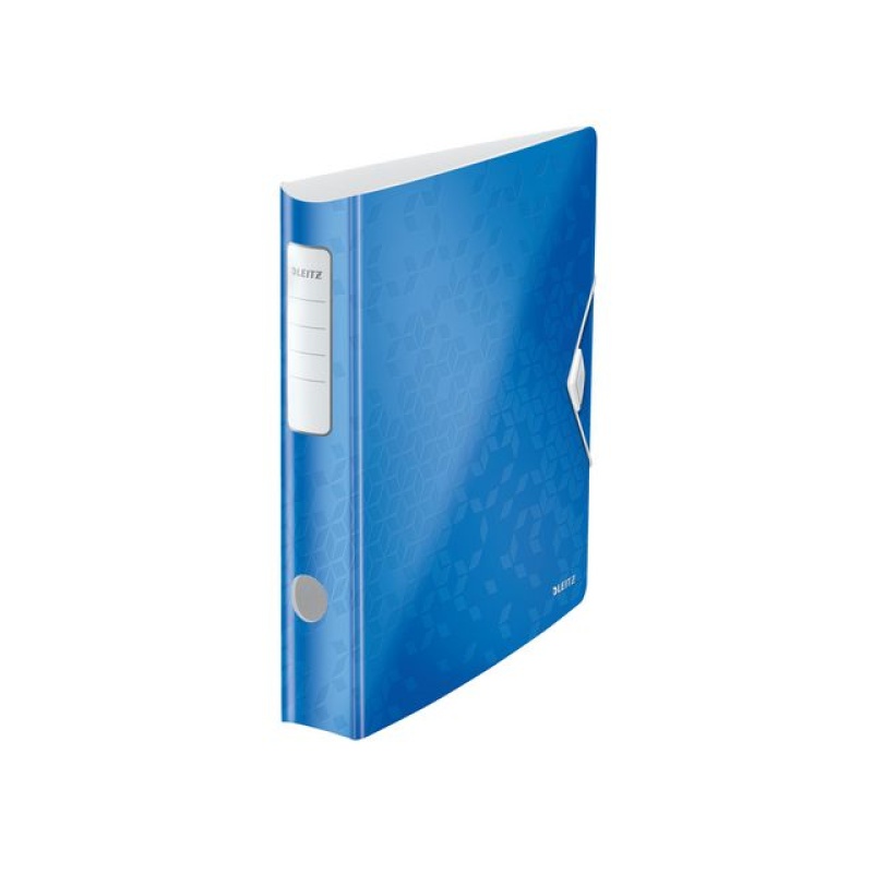 Ordner Leitz WOW 65mm A4 PP blauw