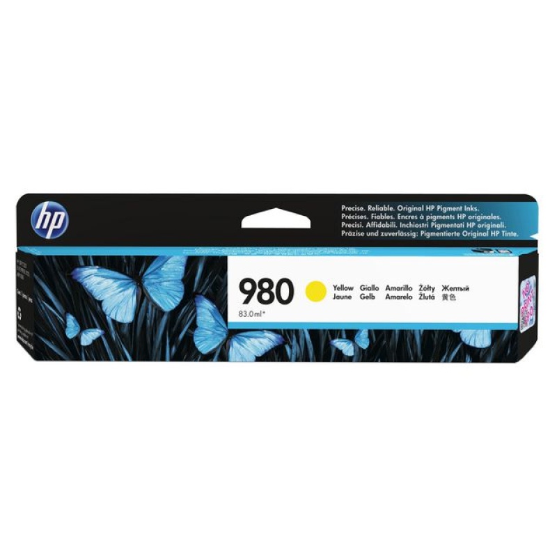 Inkjet HP D8J09A 980A 83ml geel