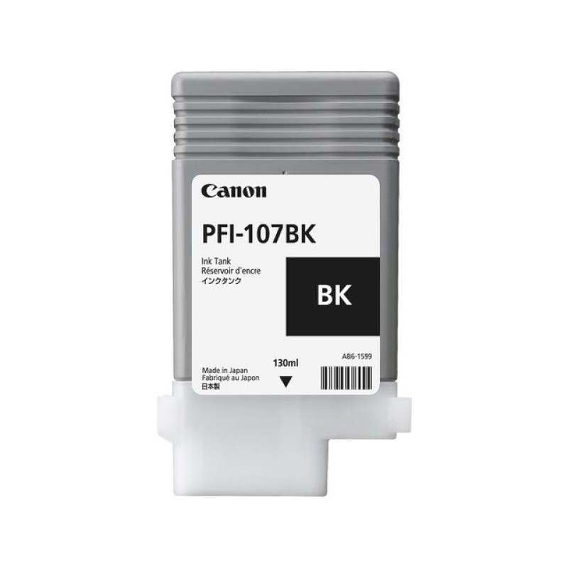 Inkjet Canon PFI-107BK 130ml zwart