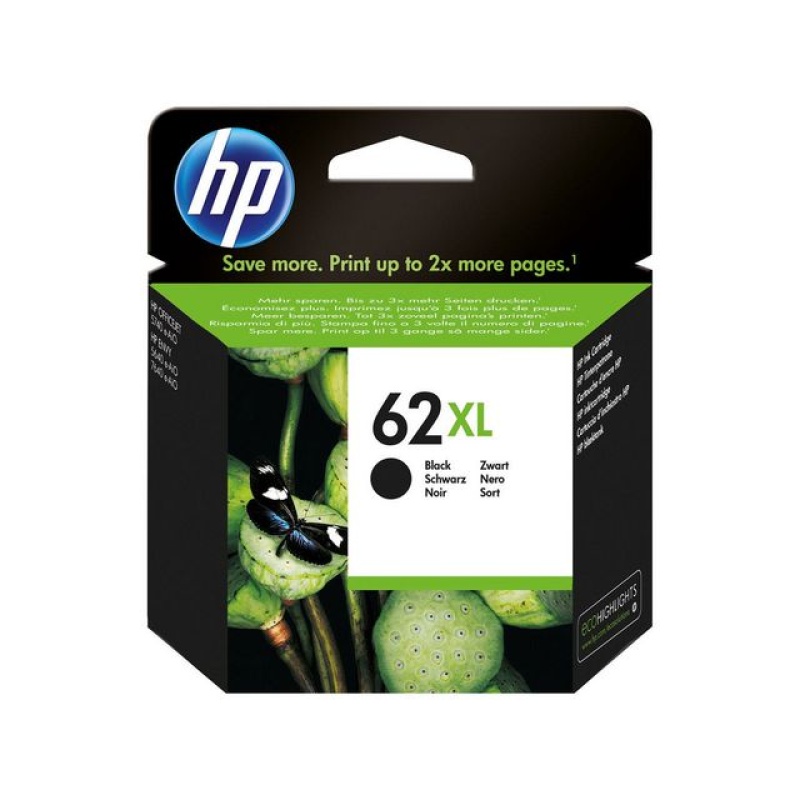 Inkjet HP C2P05AE 62XL zwart