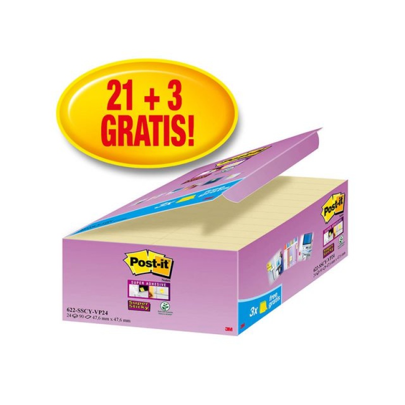 Notitieblok SuperSt 47,6x47,6 kan.gl/24