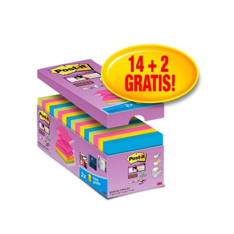 Notitieblok SuperSt. Z-note 76x76 nn/p16