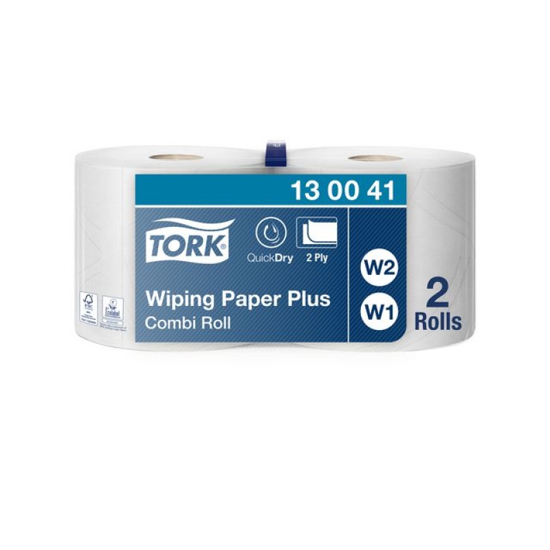 Poetsdoek Tork W1 W2 2L/plt30x2x255m